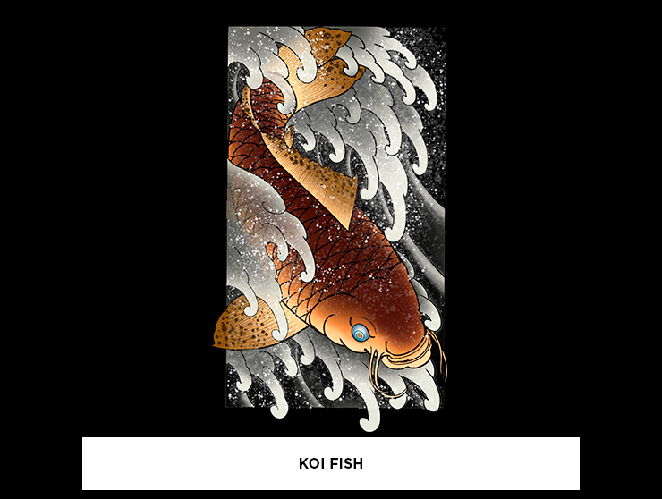 Japanese carp – Koi 鯉 - JF Trudel Tattoo & Art